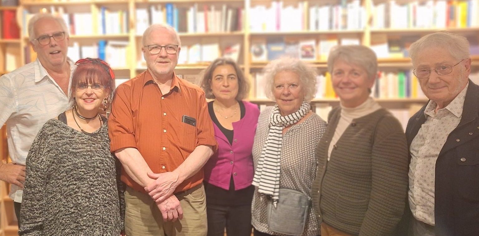 François, Lyne, David, Nadia, Lucie Jobin, Marie-Claude Girard and Michel Virard